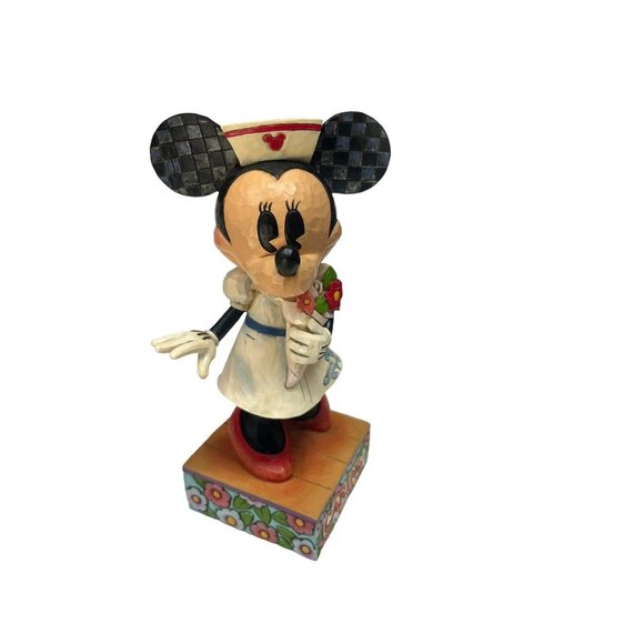 Disney Traditions Minnie Mouse Caring is Contagious Figurine Enesco Jim Shore - Picture 1 of 9